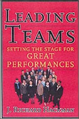 Leading Teams: Setting the Stage for Great Performances 1st Edition