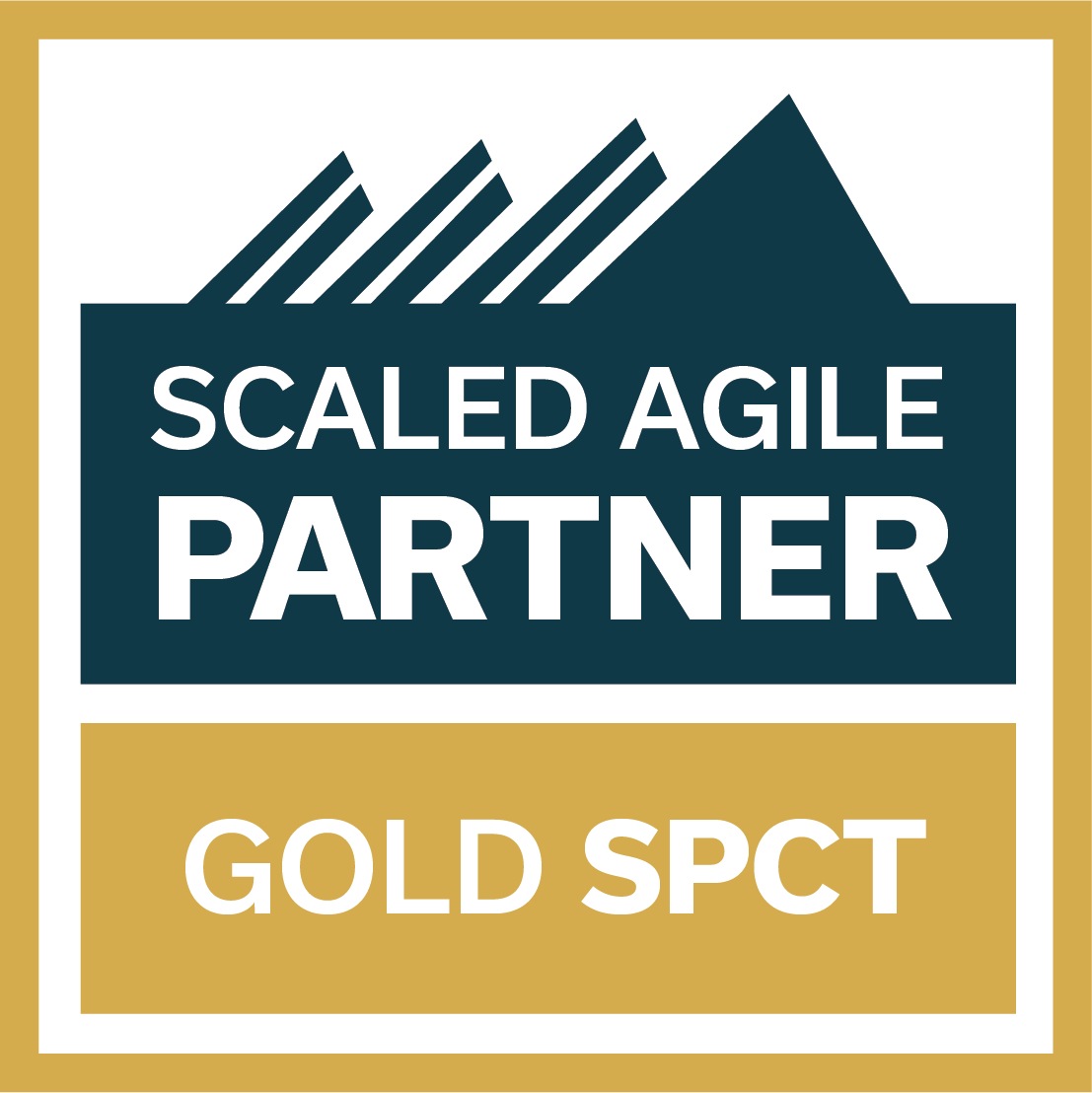 scaled agile partner gold badge